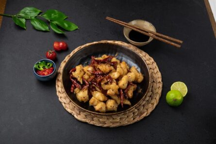 Жареная острая курица