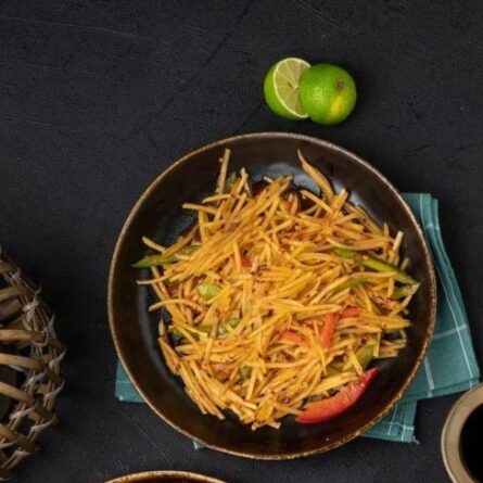 Жареная картофельная соломка